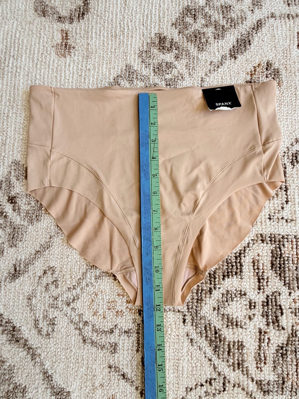 Lot of 3 SPANX Supersmooth Undie-tectable Hi-Leg Brief XL Champagne Beige 40157R - Picture 5 of 13